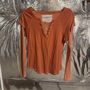 Currants Men’s Long Sleeve Shirt Size L Casual Button Up Classic Top